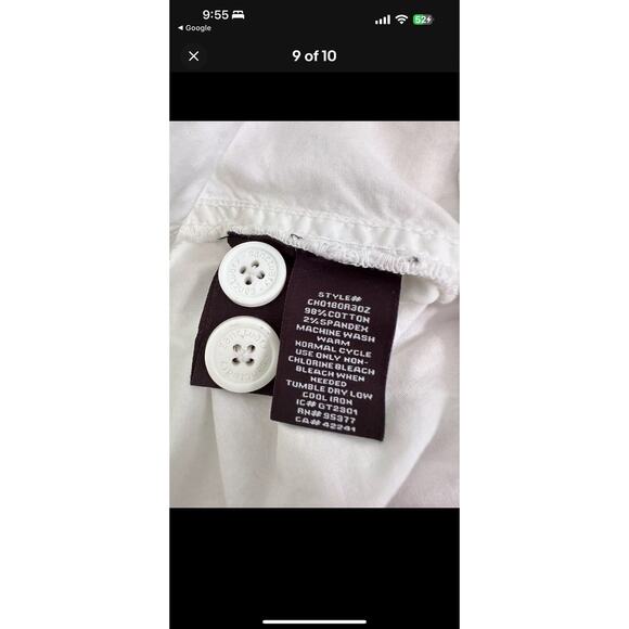 Sanctuary White Cargo Style Shorts -24W - Picture 6 of 8